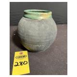 Pottery Vase Signeed Paul B 6.25" H