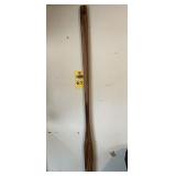 Vtg Homemade Wooden Cooking Paddle 37"