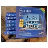 7 Sets Clear Swag Style Christmas Lights