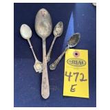 Silver Plate Spoons