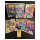6 Marvel X- Men Comics