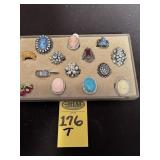 Vintage Costume Jewelry Rings