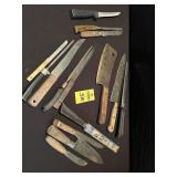 Vtg Knives, Clever & Sharpener