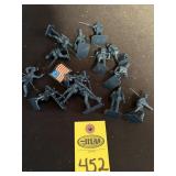 Vtg Plastic Civil War Soldiers