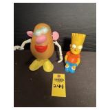 Mr. Potato Head & Bart Simpson Bank