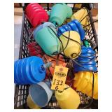 Vintage Multi Color Hanging Lights