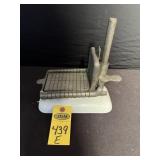Vintage Cast Iron Butter/ Cheese Slicer