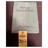 1941 Watkins Household Hints