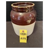 Stoneware Pottery Crock 9"