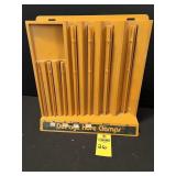 Vtg Plastic Durage Hose Clamp Display