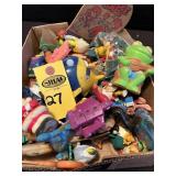 Box Of Misc Retro Toys