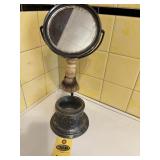 Vintage Silver Plate Shaving Stand