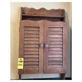 Wooden Wall Cabinet 30"x18"