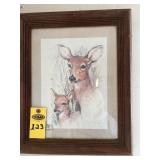 Watercolor Signed Paul Hunter