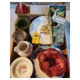 Crate Of China And Glassware