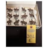 Lead Calvary Soldiers On Horseback