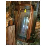 Parts To Oak Bow Front China Cabinet