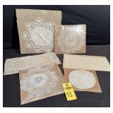 Vtg Handmade Lace Doilies