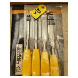 4 Pc Wood Chisel Set