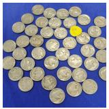 42 Buffalo Nickels