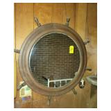 Ships Wheel Mirror 25'