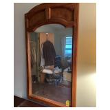Wooden Mirror 48' X 27.5'