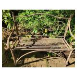 40' Metal Bench