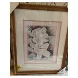 Magnolia Blooms Print 31' X 25'