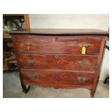 Oak 3 Drawer Chest 40 X 20 X 33