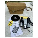 Vintage Vivitar Digital 10x25 Binoculars & Case