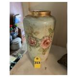 Winterline German Porcelain Vase