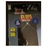 Vintage Elvis Moody Blue & He Walks Beside Me