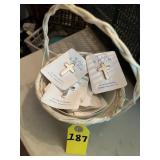 Basket Of Pocket Crosses