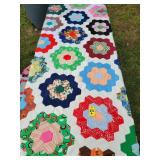 Hand Sewn Quilt Topper 96' X 96'