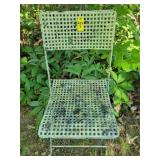 Vintage Metal Folding Chair
