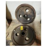 2 Steel Gears 13'