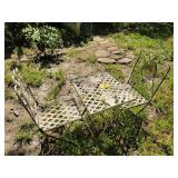 Vintage Childs Metal Bistro Set