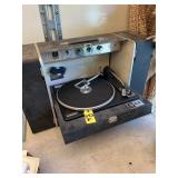 Retro G E Diamond Stylus Turntable & Speakers