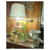 Meat Grinder Lamp & Universal Grinder