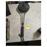 Vtg Camping/ Fireplace Popcorn Popper