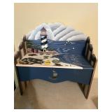 Child's Lighthouse Bench