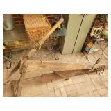 Antique Crosscut Saw For Logs