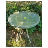 Glass Top Table