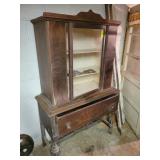 20th Century Jacobean China Cabinet - Needs To Be