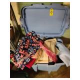 Tote Of Material & Fabric
