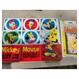 Mickey Mouse Paint Box & Pac Man Puzzle
