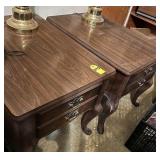 2 Queen Anne Style End Tables