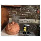 Clay Casserole, Trifle Bowl & Pie Tray