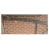 Vintage 2 Man Crosscut Saw & Sickle Blade
