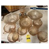 Pink Depression Glass